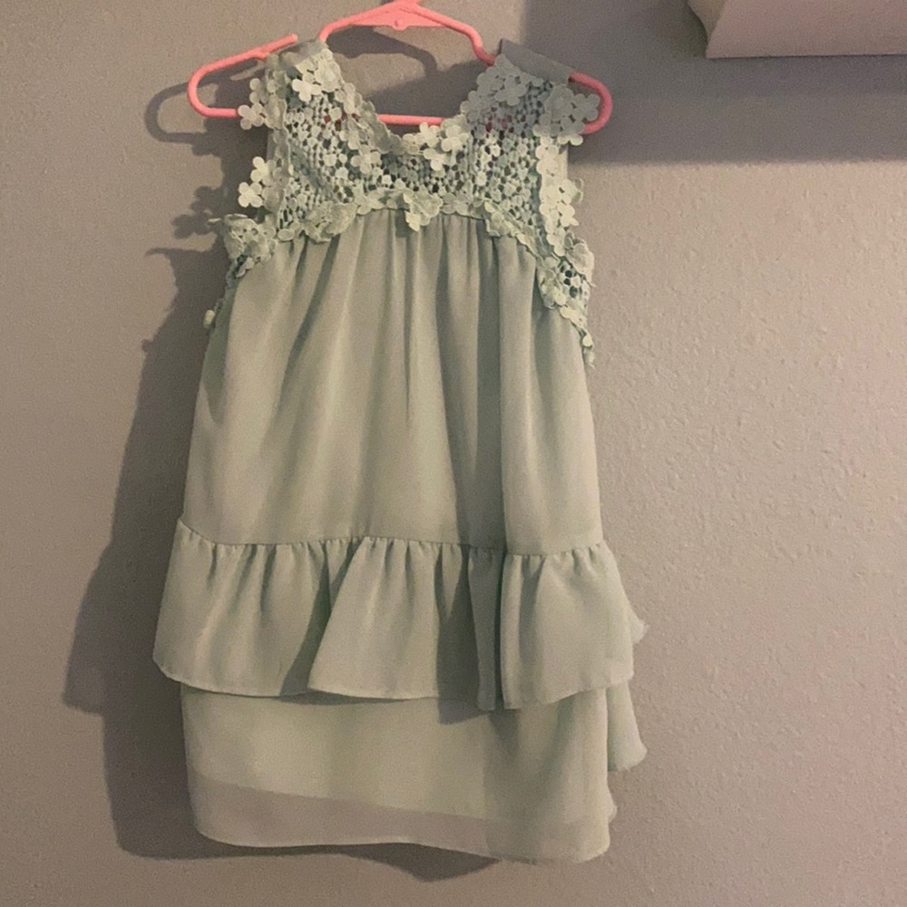 BCBG Teal dress size 3T